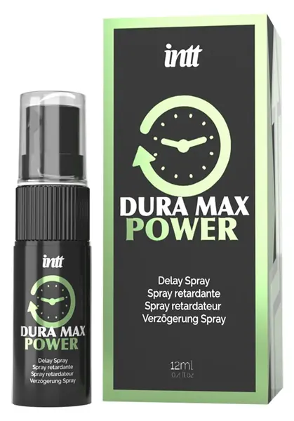 intt Dura Max Power Delay Spray 12ml - Formula za dugotrajnu izdržljivost za muškarce