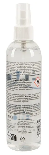 Just Glide Cleaning Spray 250 ml - Napredna higijenska formula za igračke