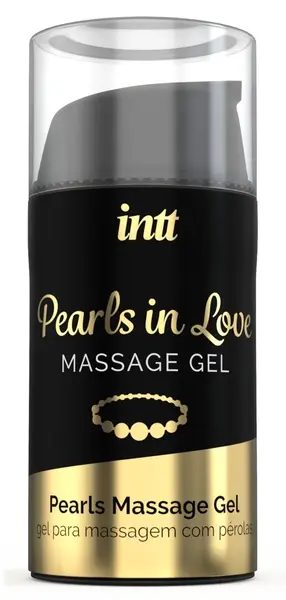 intt Pearls in Love Massage Kit sa silikonskim gelom i bisernom ogrlicom 15ml
