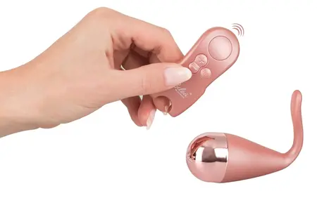 Belou Rose Gold Dual Stimulation Vibrating Bullet with Remote Control
