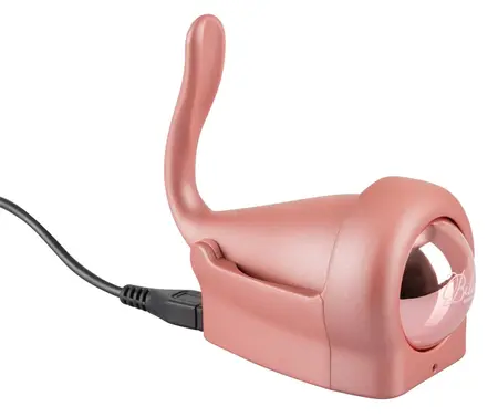 Belou Rose Gold Dual Stimulation Vibrating Bullet with Remote Control