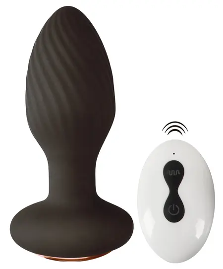 ANOS RC Rotating Plug - Spiralna površina, 7 režima, silikon, 9.7 cm