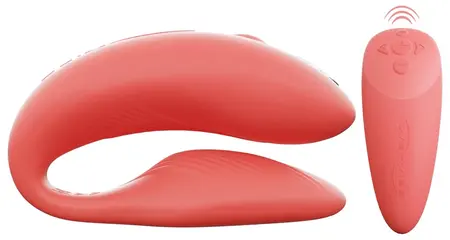 We-Vibe Chorus Crave Coral - Aplikacijom kontrolisan uređaj za parove, vodootporan