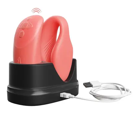 We-Vibe Chorus Crave Coral - Aplikacijom kontrolisan uređaj za parove, vodootporan