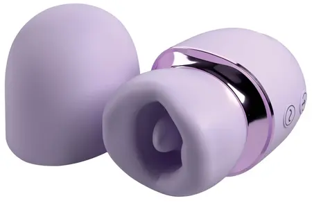 JimmyJane Hello Kiss Pro Compact Lay-On Vibrator with Suction & Licking Modes