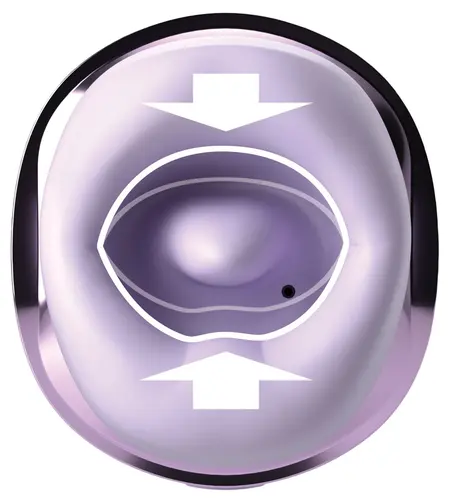 JimmyJane Hello Kiss Pro Compact Lay-On Vibrator with Suction & Licking Modes