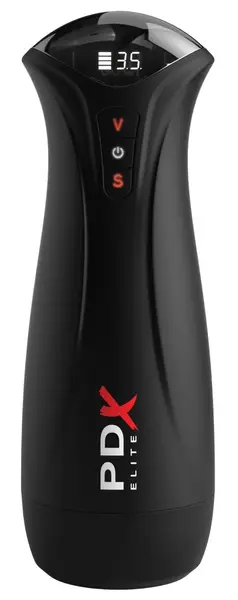 PDX Elite Fuck-Gasm Light Automatizovani intimni uređaj, 24.5cm, crna