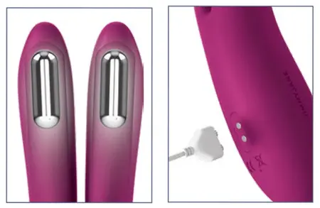 JimmyJane Solis Ascend 2 PRO Fleksibilni intimni masažer sa dva motora