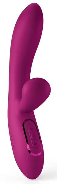 JimmyJane Solis Rabbit Dual Motor Silicone Intimate Machine, Purple, 22cm