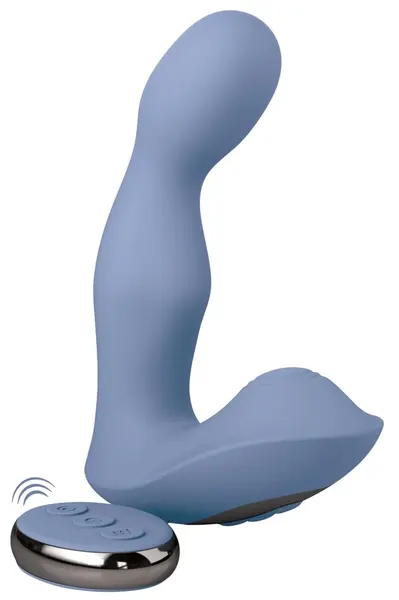 Jimmyjane Pulsus P-Spot Dual Action Silikonski intimni masažer crna