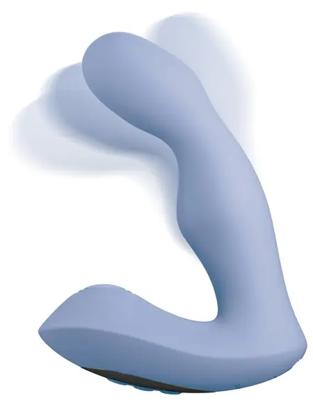 Jimmyjane Pulsus P-Spot Dual Action Silikonski intimni masažer crna