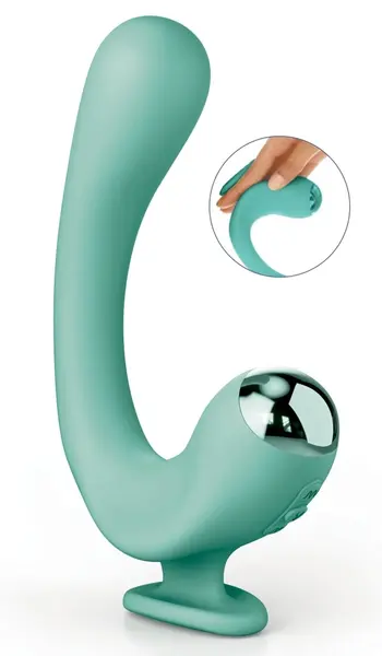 JimmyJane Reflexx Rabbit 2 Dual Motor Silikonski intimni uređaj, ljubičasta