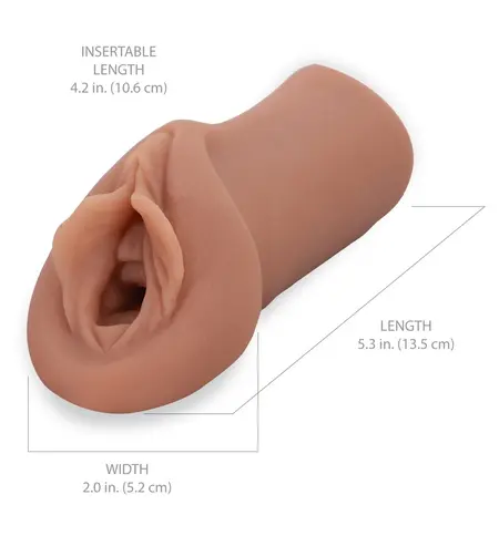 PDX Extreme Sorority Snatch Ručni intimni uređaj Brown 13,4cm