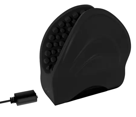 SRC Silicone Edger Intimate Device with 8 Vibration Modes, Adjustable Fit
