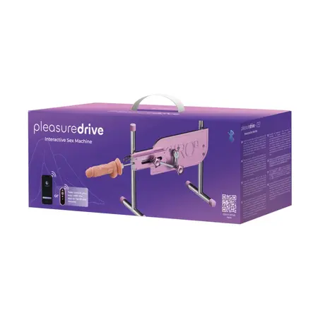 Kiiroo Pleasure Drive Pink Interaktivna intimna mašina Bluetooth
