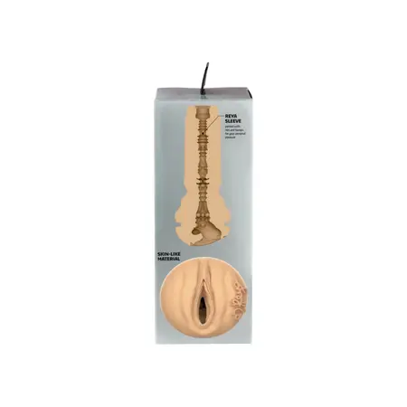 Kiiroo Feel Reya Sunshine Crni Intimni Mašinski Sleeve TPE