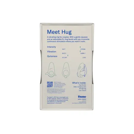 Dame Hug Adjustable Steel Partner Accessory USB-C Rechargeable