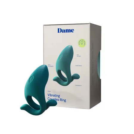 Dame Hug Podesivi Silikonski Intimni Prsten USB-C Vodootporan Tamno Zelena