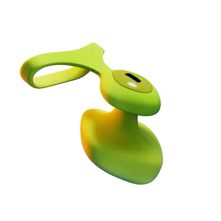 Dame Fin 2.0 Citrus - Kompaktni Intimni Uređaj za Prste, Vodootporan, USB-C