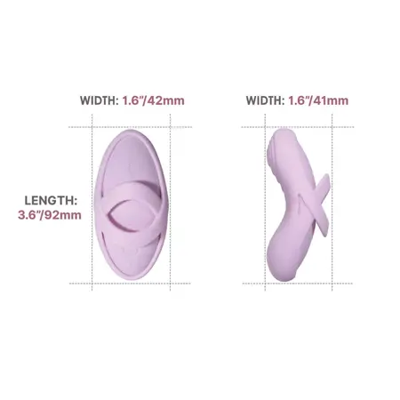Svakom Echo 2 Pink Lilac Spoljni Vibracioni i Grejni Uređaj