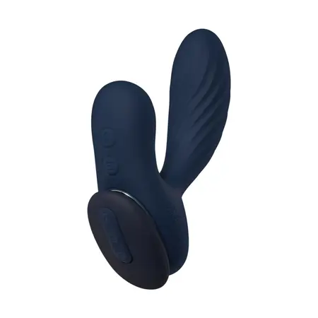 SVAKOM Vick Neo 2 Navy Blue - Dvostruki Intimni Uređaj sa Kontrolom preko Aplikacije