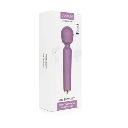 Svakom Mini Emma Neo Pink - Kompaktni intimni wellness štapić