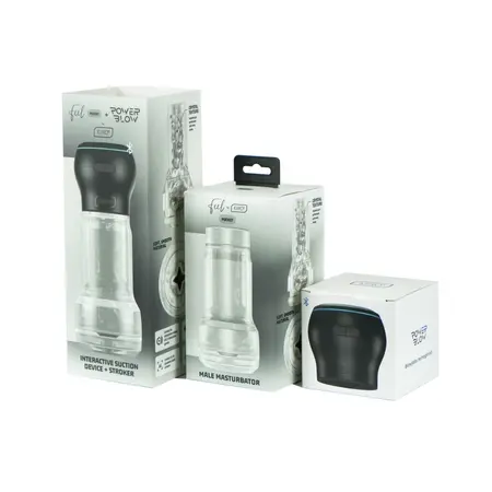 Kiiroo Feel Crystal Pocket Intimni Uređaj + PowerBlow Crni Set