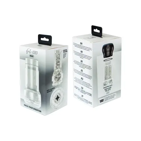 Kiiroo Feel Crystal Pocket Intimni Uređaj Crni - Kompaktan providan dizajn