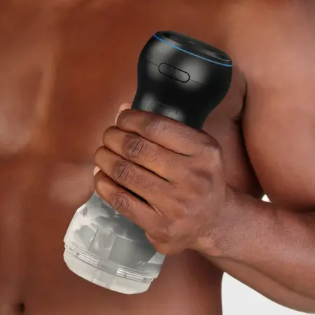 Kiiroo Feel Crystal Pocket Intimni Uređaj Crni - Kompaktan providan dizajn
