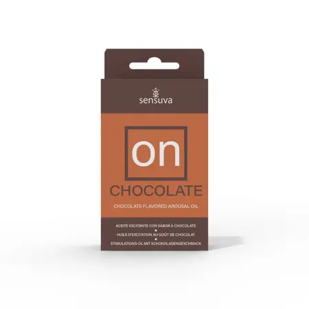 Sensuva ON Čokoladno Ulje za Uzbuđenje 5ml - Formula za stimulaciju sa ukusom čokolade
