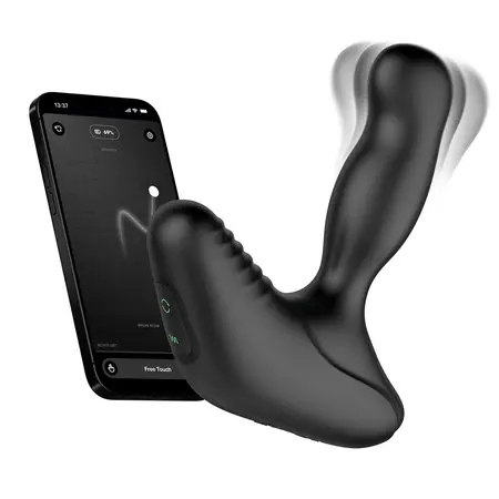 Nexus Revo Stealth App Enabled Black - Rotirajući model za prostatu, 95mm
