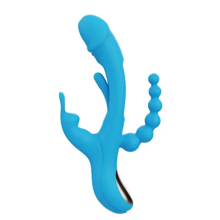 HoneyPlayBox Trilux Kinky Finger Blue Multi-Funkcionalni Intimni Sistem
