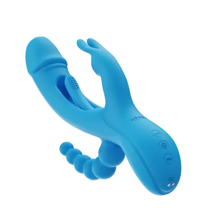 HoneyPlayBox Trilux Kinky Finger Blue Multi-Funkcionalni Intimni Sistem