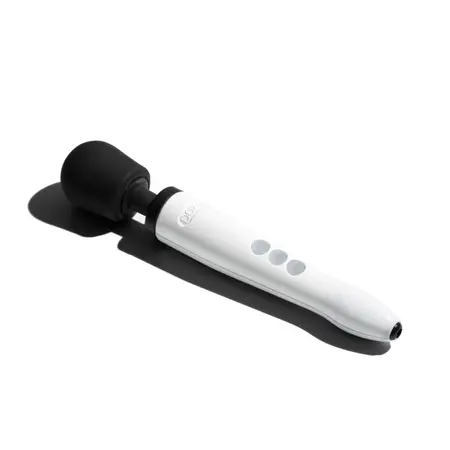 Doxy Die Cast R Rechargeable Wand Stardust White - Cordless Aluminum Model