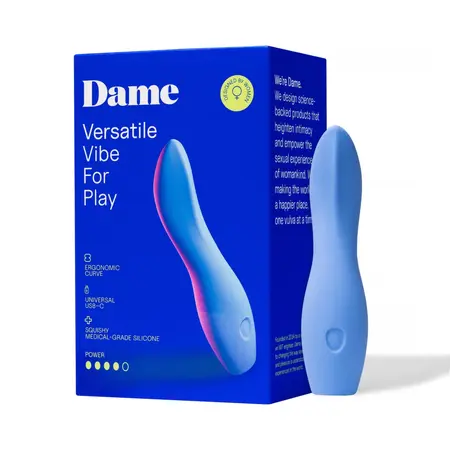 Dame Dip 2.0 Svestrani Intimni Maser Periwinkle USB-C Visoki Dizajn