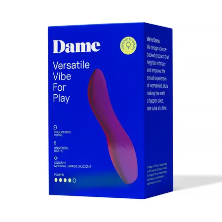 Dame Dip 2.0 Multi-Funkcionalni Intimni Uređaj Pink USB-C Viši Dizajn