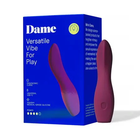 Dame Dip 2.0 Multi-Funkcionalni Intimni Uređaj Pink USB-C Viši Dizajn