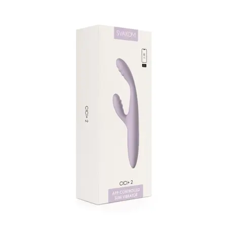 Svakom Cici+ 2 Lavender - Tanki Aplikacijom Kontrolisan Vibrator