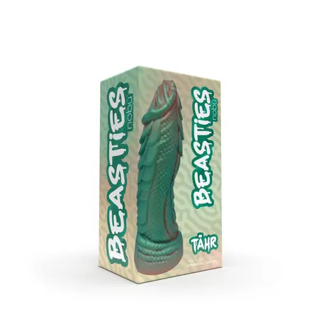 Nobu Tahr Green - Anatomical Fantasy Model with Suction Cup, Large
