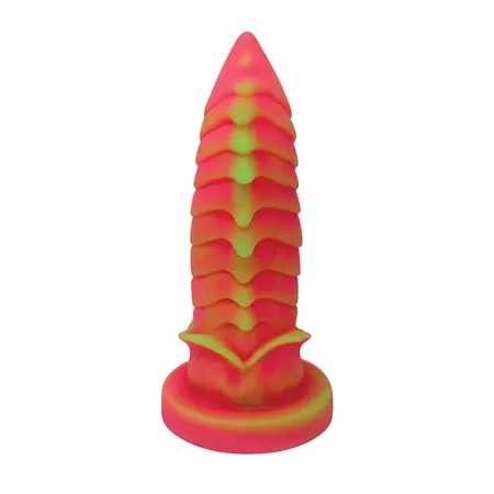Nobu Tanu Silicone Fantasy Model Red with Suction Cup, Medium Size
