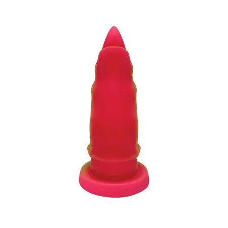 Nobu Tanu Silicone Fantasy Model Red with Suction Cup, Medium Size