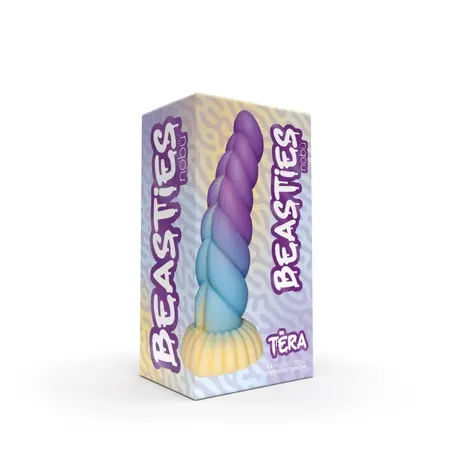 Nobu Tera Multi Silicone Fantasy Model with Suction Cup, 21 cm