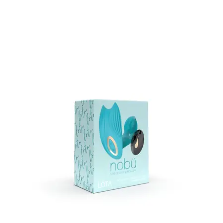 Nobu Lota Turquoise - Silicone Wearable Vibrating System with Remote