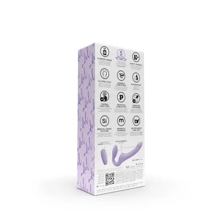 Nobu Adel Lavender Wireless Strapless Intimate System with Remote