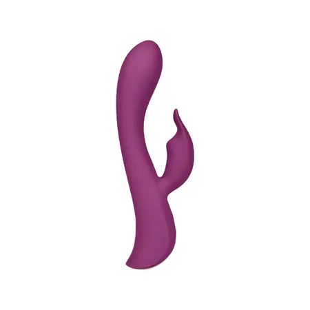 Nobu Waiz Magenta Dual Silicone Vibrator 7 Modes Waterproof