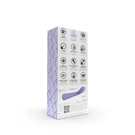 Nobu Gogo Lavender Silicone Curved Multi-Speed Device