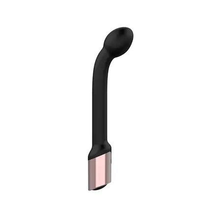 Nobu Gaya Black - Long-Reach Curved Vibrating Massager, 10 Modes