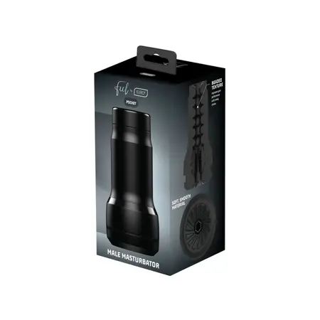 Kiiroo Feel Pocket Crni - Diskretni Intimni Sistem, Kompaktna Veličina