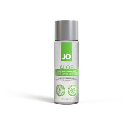 System JO JO Aloe Lubrikant 60 ml - Na Bazi Vode, Organska Aloja, Osetljiva Koža