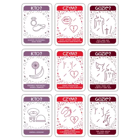 OH YES! Couples' Card Game 55 Cards - Inspiring Scenarios, Purple Edition